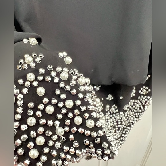 Roz & Ali Women’s Blouse | 1X |  Black | EUC | Perfect for the holidays - Picture 6 of 6